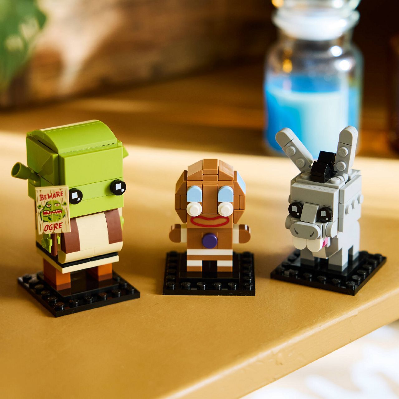 LEGO® Shrek, Donkey & Gingy Figures