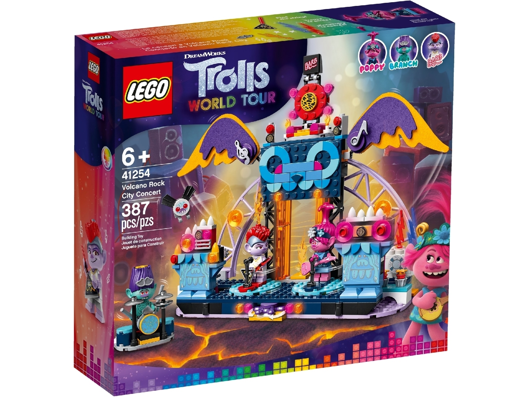 LEGO® Trolls Volcano Rock City Concert