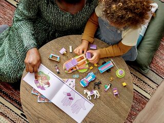 LEGO® Horse Training and Trailer