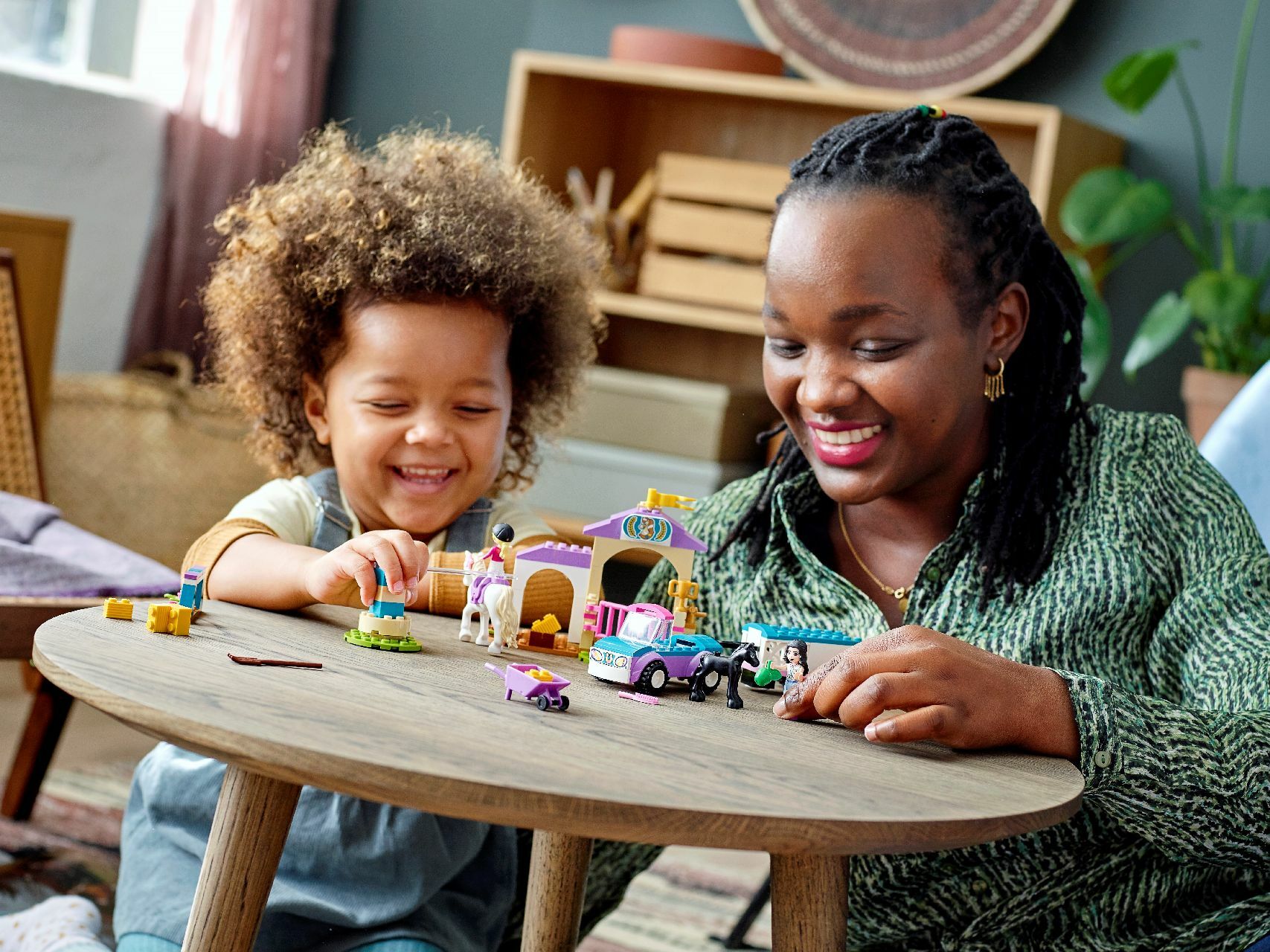 LEGO® Horse Training and Trailer