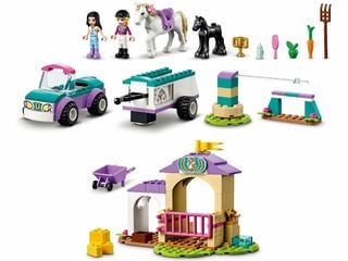 LEGO® Horse Training and Trailer