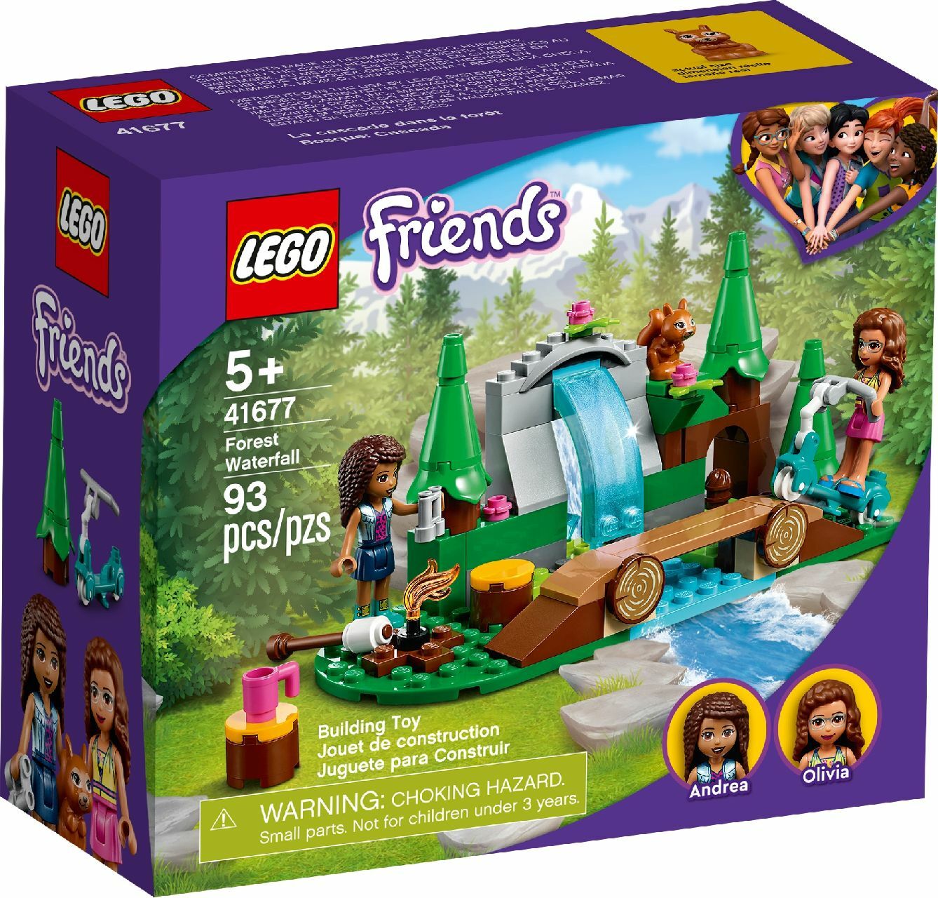 LEGO® Forest Waterfall