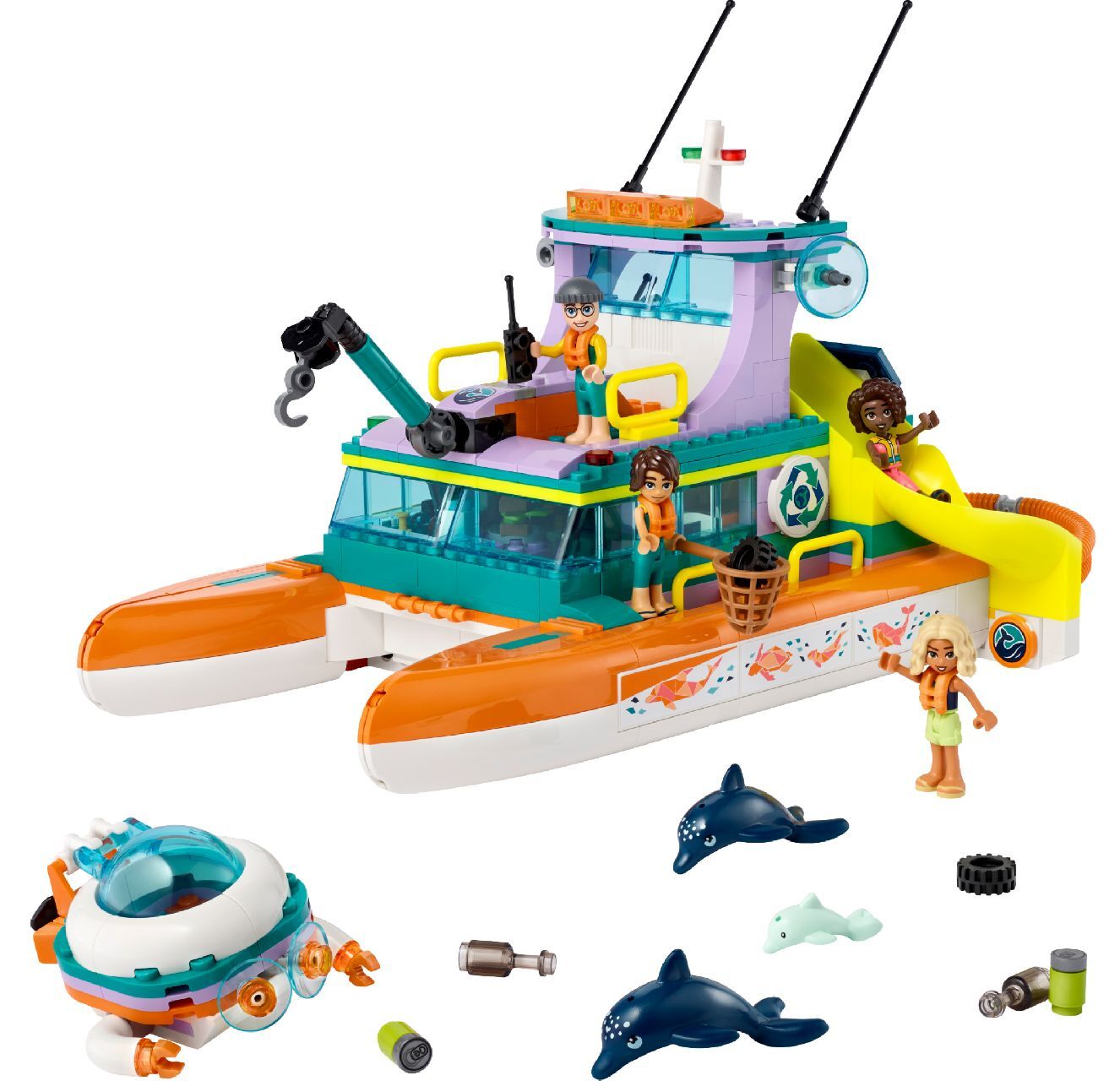 LEGO® Sea Rescue Boat
