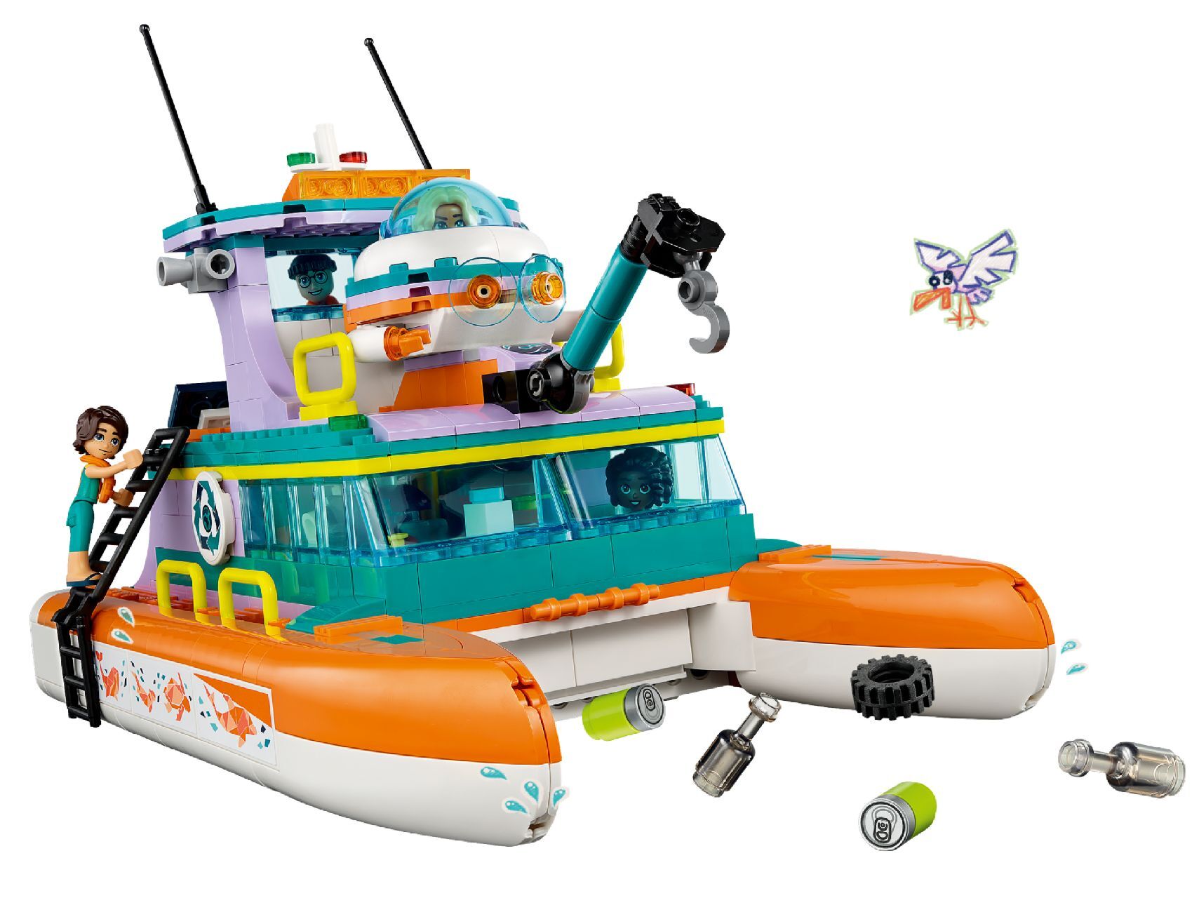 LEGO® Sea Rescue Boat