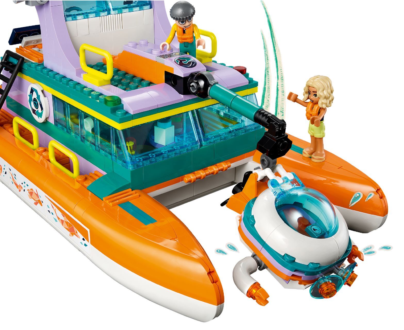 LEGO® Sea Rescue Boat