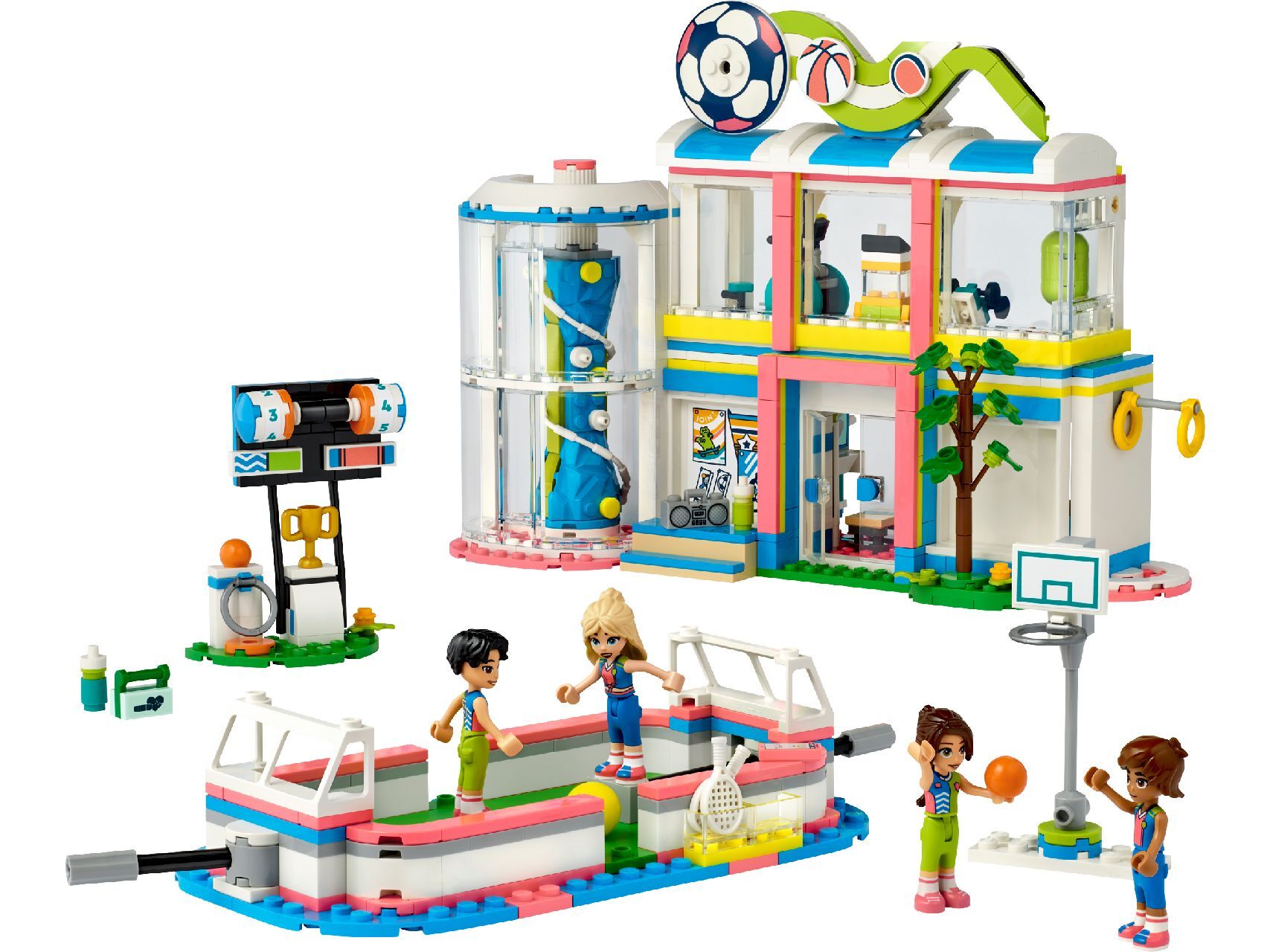 مجموعة بناء مركز رياضي من ليغو®