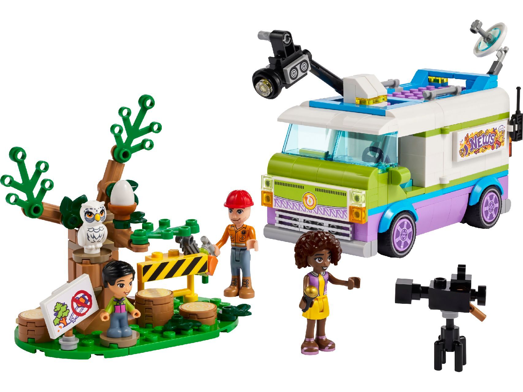LEGO® Newsroom Van