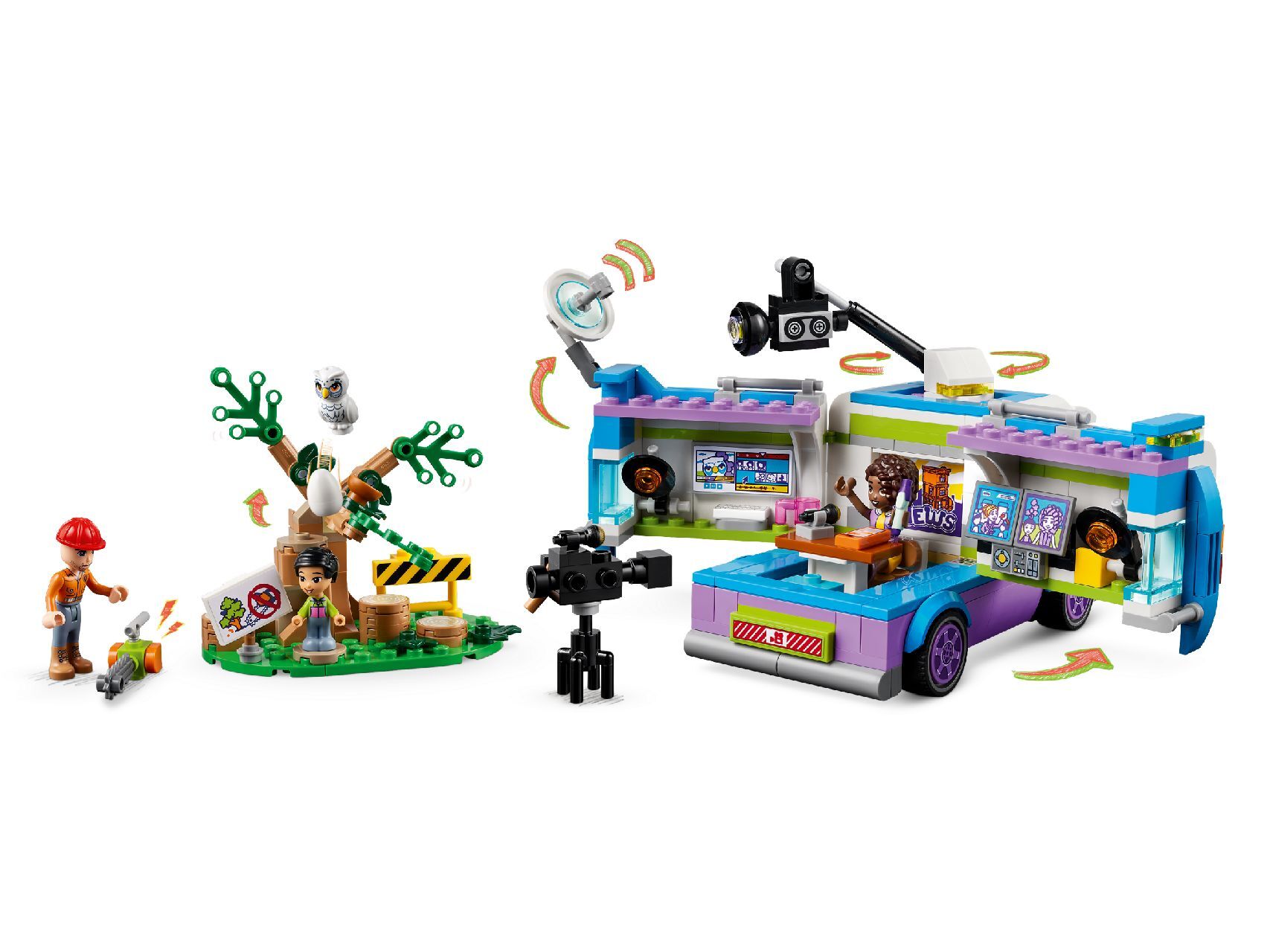 LEGO® Newsroom Van