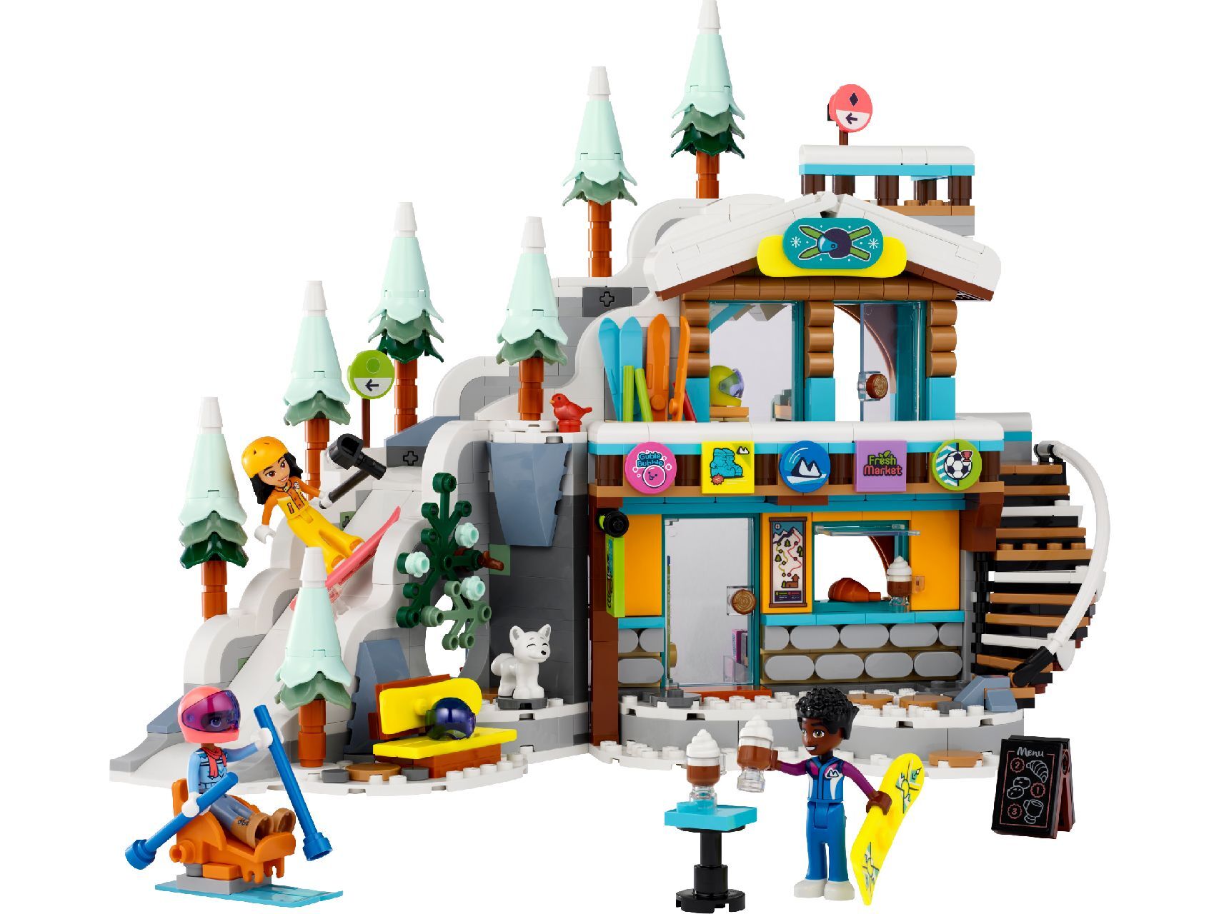 LEGO® Holiday Ski Slope and Café