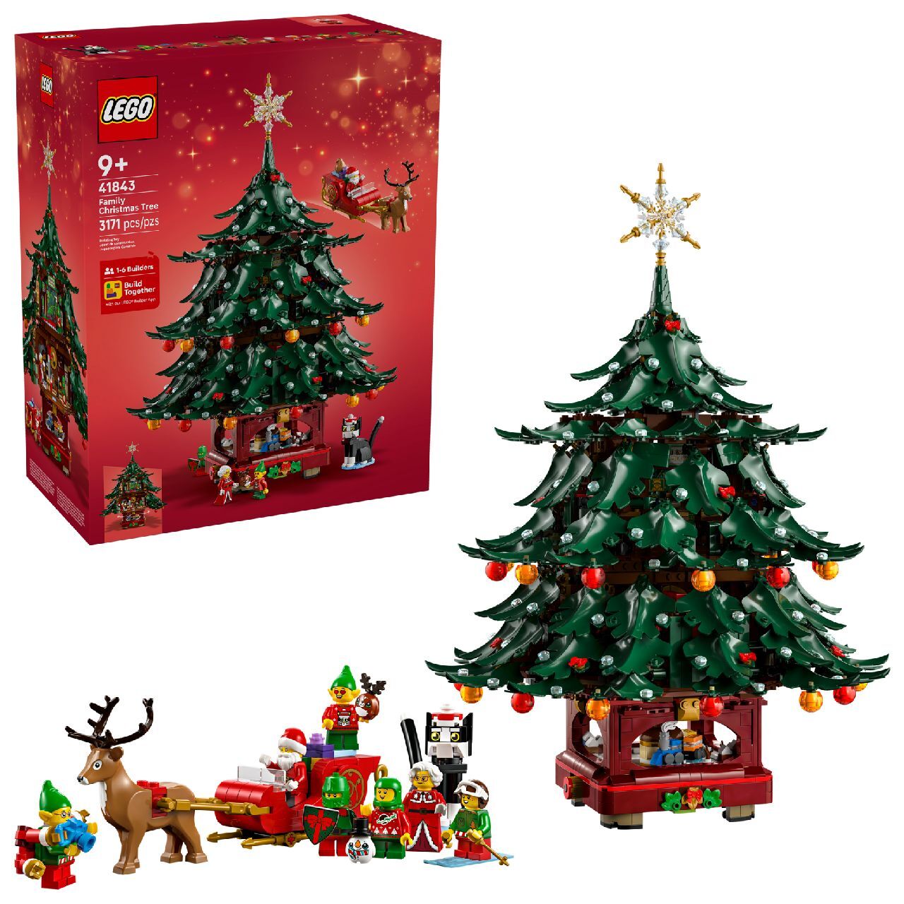 LEGO® Family Christmas Tree Decoration