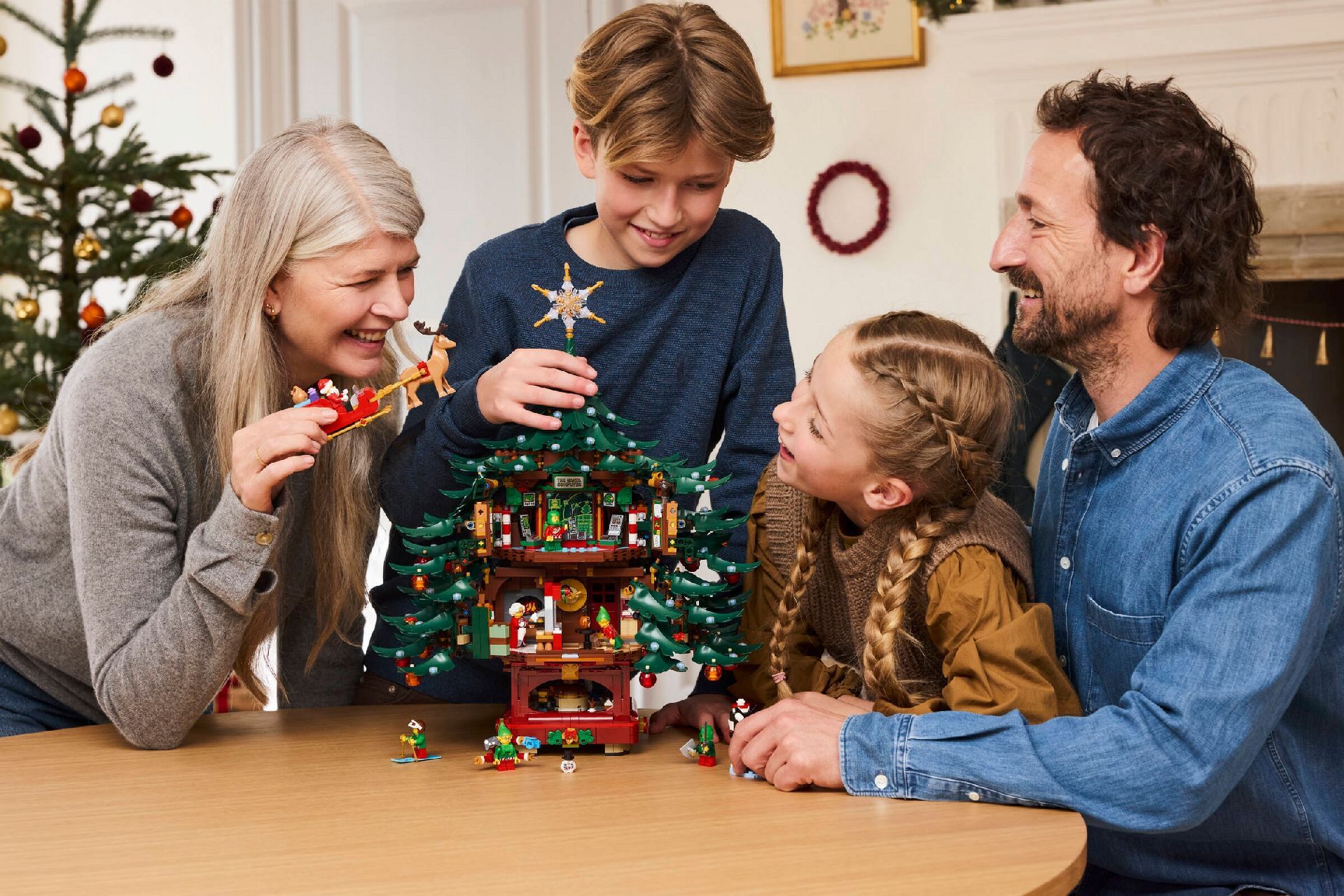 LEGO® Family Christmas Tree Decoration
