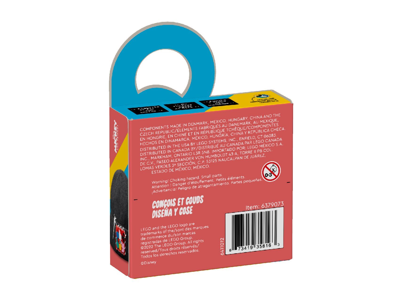 LEGO® Mickey Mouse & Minnie Mouse Stitch-on Patch