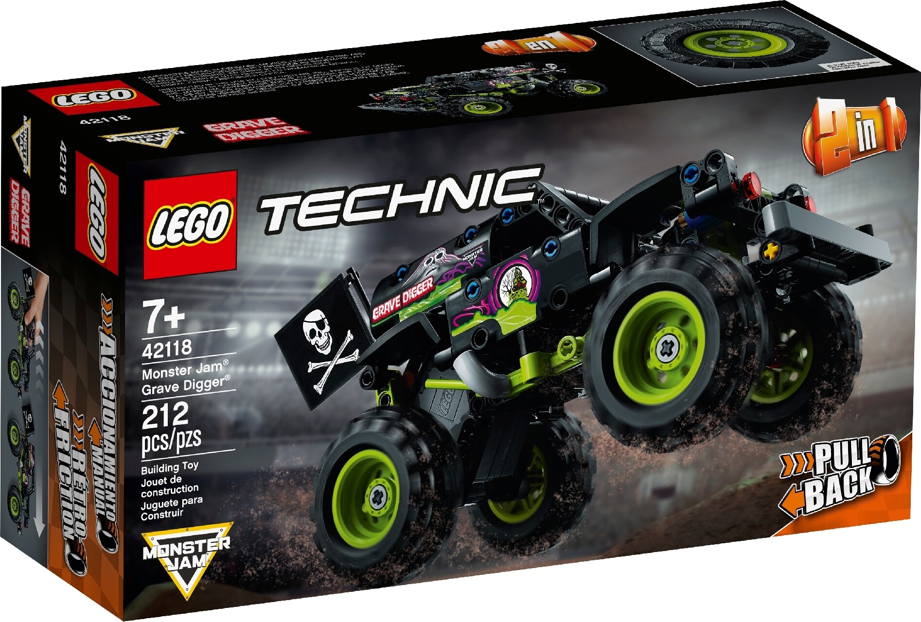 LEGO® Technic™ Monster Jam® Grave Digger®