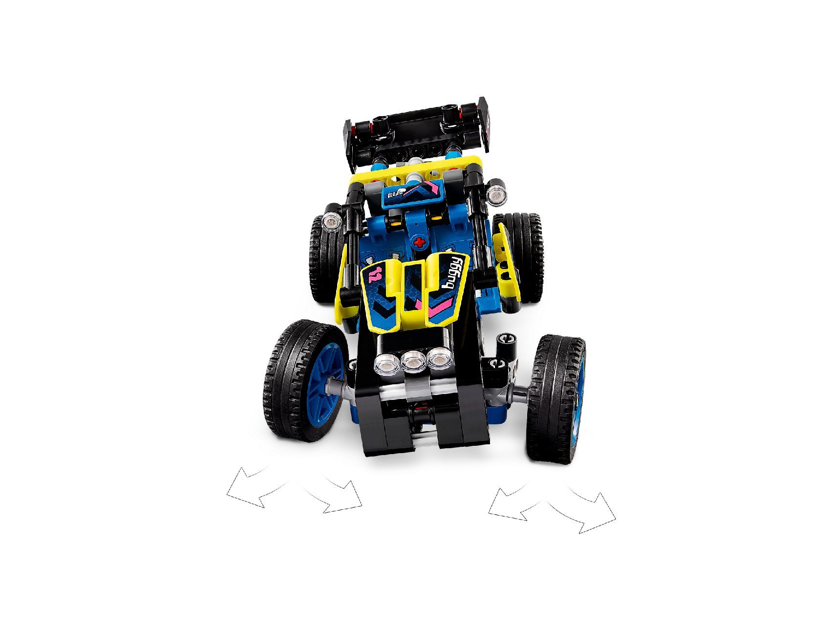 Off Road Lego Power Functions Car Instructions Formula Off-Roader