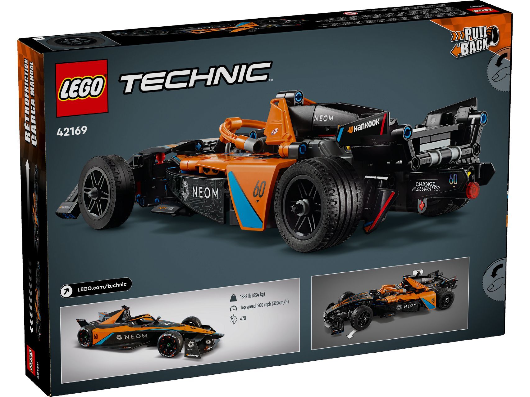LEGO® NEOM McLaren Formula E Race Car