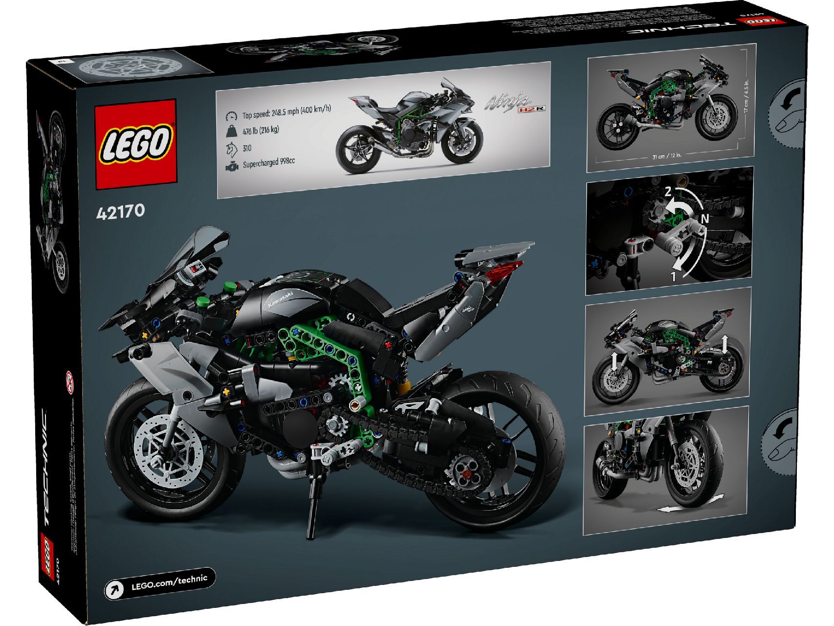 LEGO® Kawasaki Ninja H2R Motorcycle