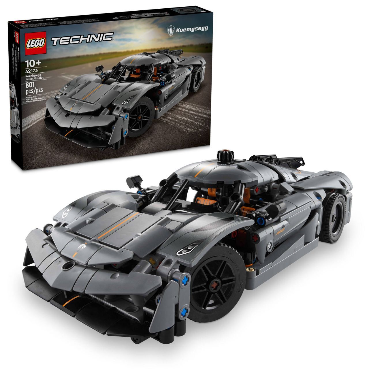 LEGO® Koenigsegg Jesko Absolut Grey Hypercar