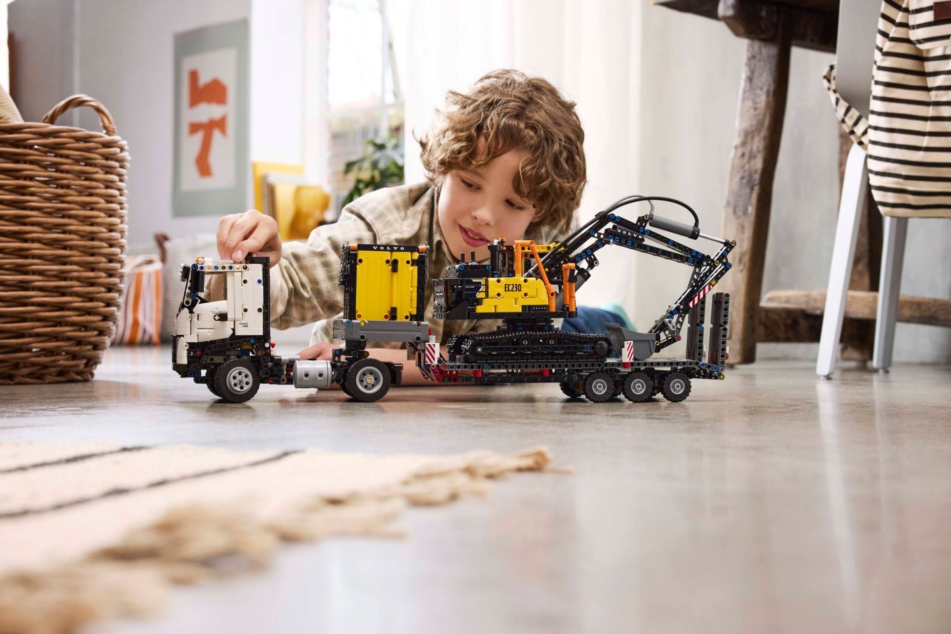 LEGO® Volvo FMX Truck & EC230 Electric Excavator