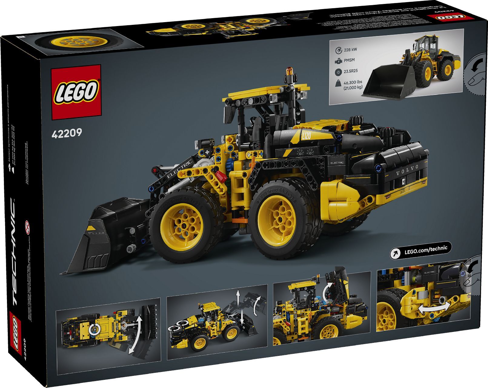 LEGO® Volvo L120 Electric Wheel Loader