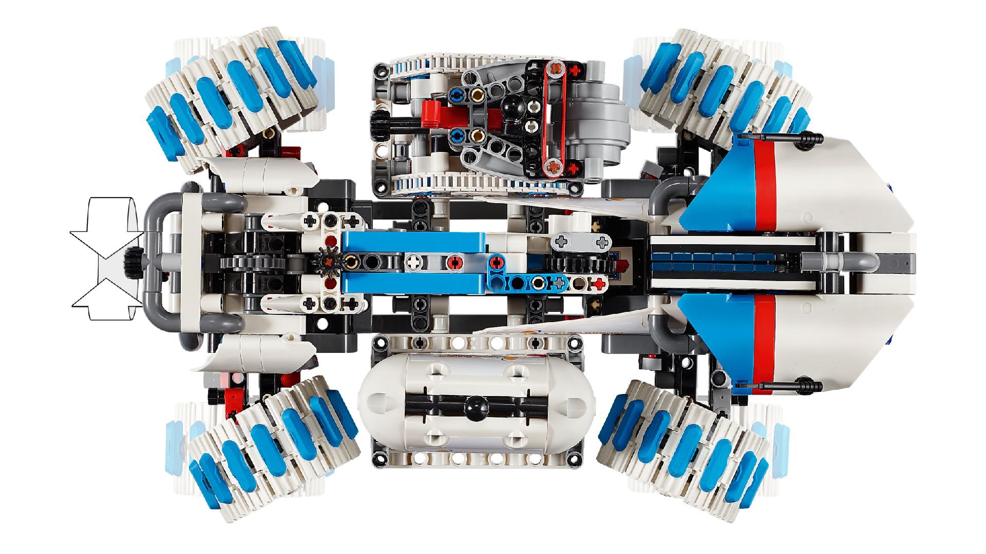 LEGO® Lunar Outpost® Moon Rover Space Vehicle