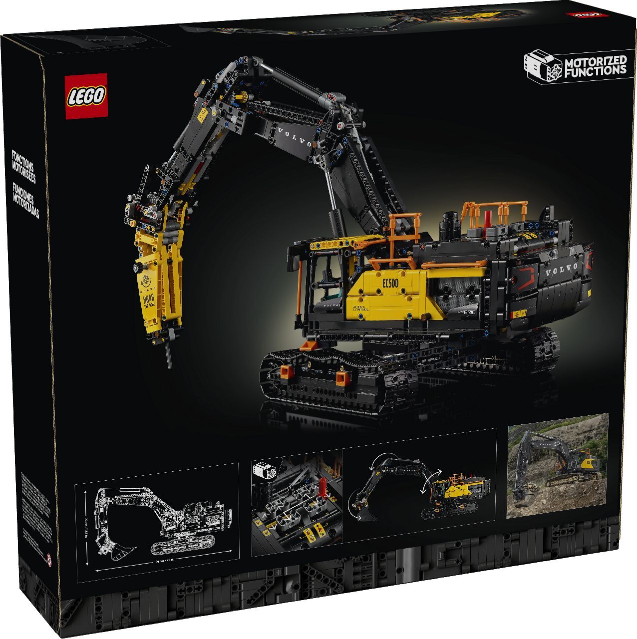 LEGO® Volvo EC500 Hybrid Excavator