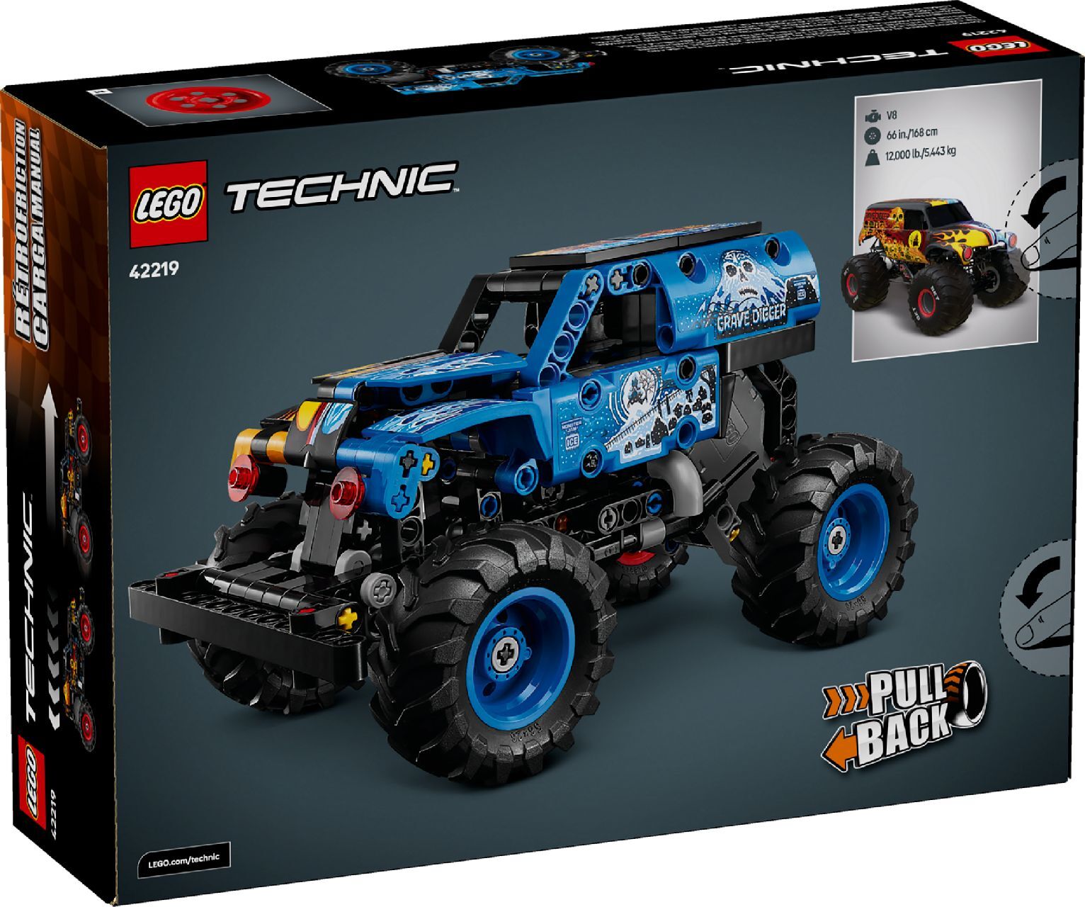 LEGO® Monster Jam™ Grave Digger™ Fire and Ice
