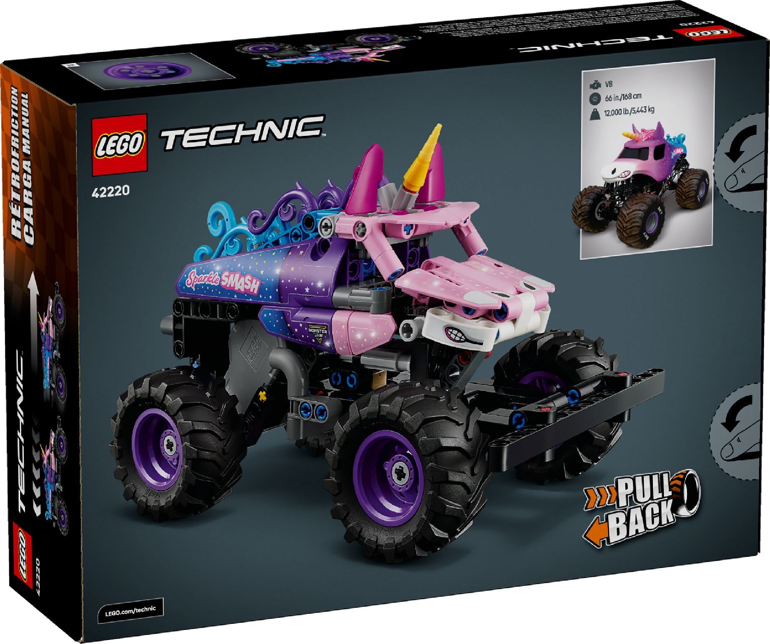 LEGO® Monster Jam™ Sparkle Smash™ Pull-Back