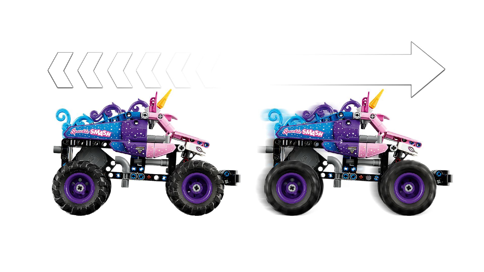 LEGO® Monster Jam™ Sparkle Smash™ Pull-Back
