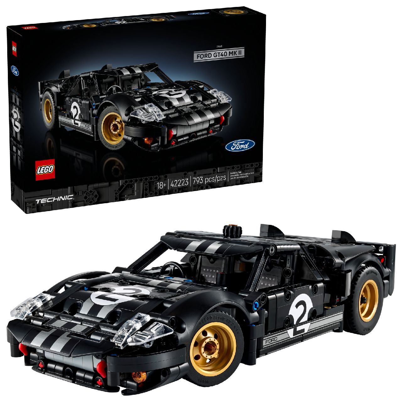 LEGO® 1966 Ford GT40 MKII Race Car
