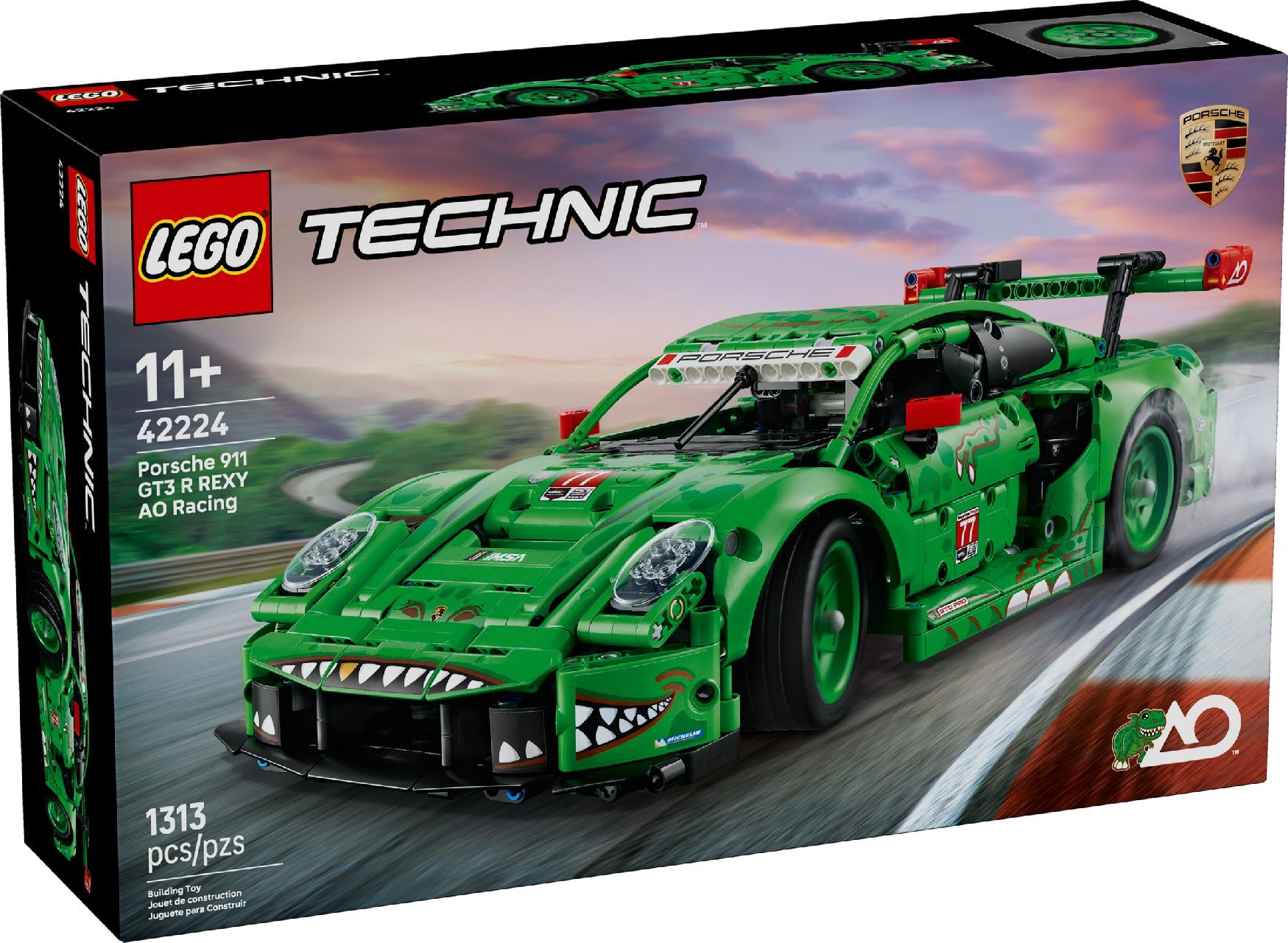 LEGO® Porsche 911 GT3 R REXY AO Racing Car