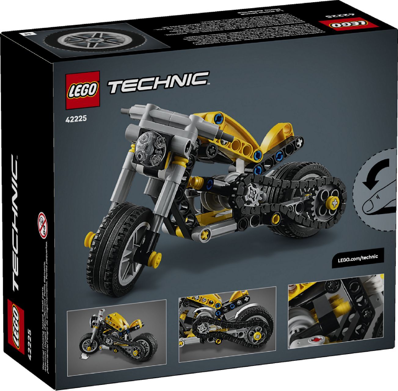 LEGO® Yellow Motorcycle