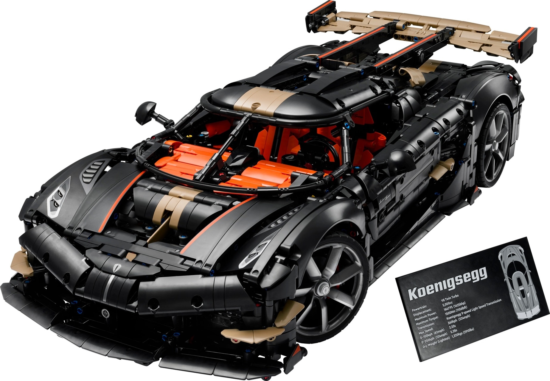 LEGO® Koenigsegg Sadair's Spear Megacar