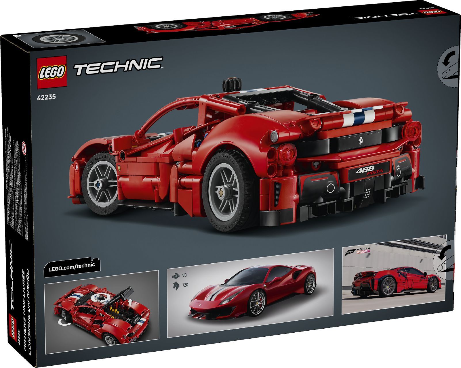 LEGO® Ferrari 488 Pista Car