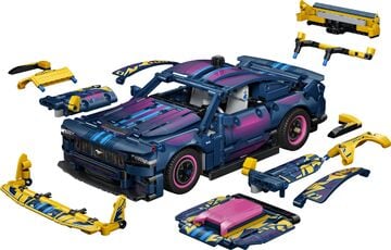 LEGO® Custom Garage Ford Mustang GT Car