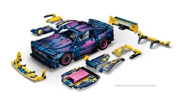 LEGO® Custom Garage Ford Mustang GT Car
