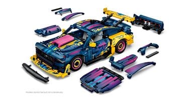LEGO® Custom Garage Ford Mustang GT Car