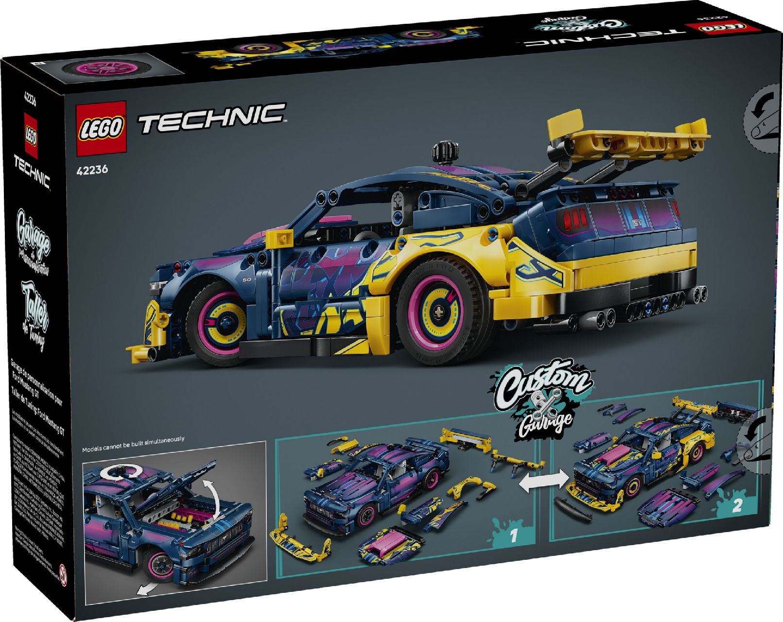 LEGO® Custom Garage Ford Mustang GT Car
