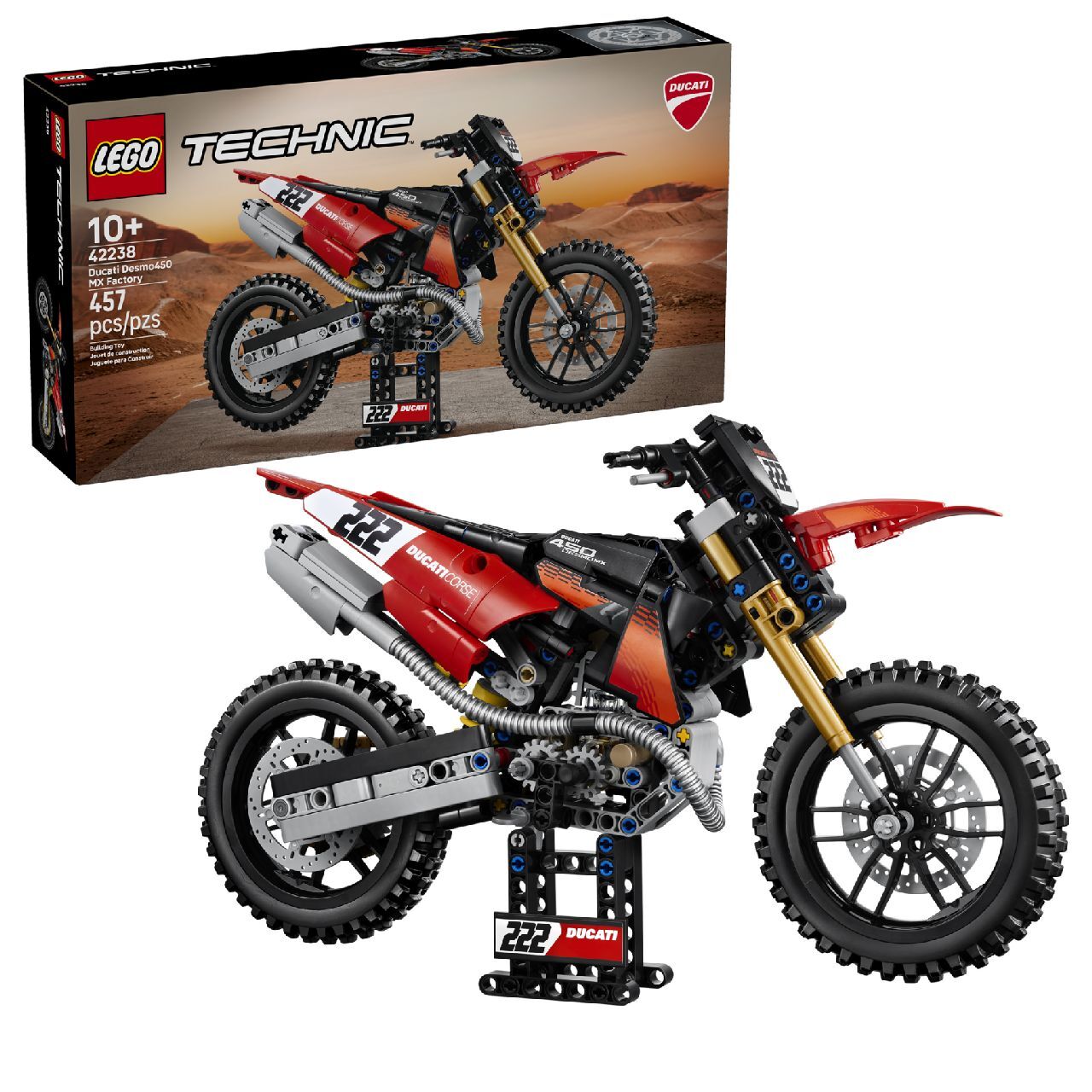 LEGO® Ducati Desmo450 MX Factory Motorcycle