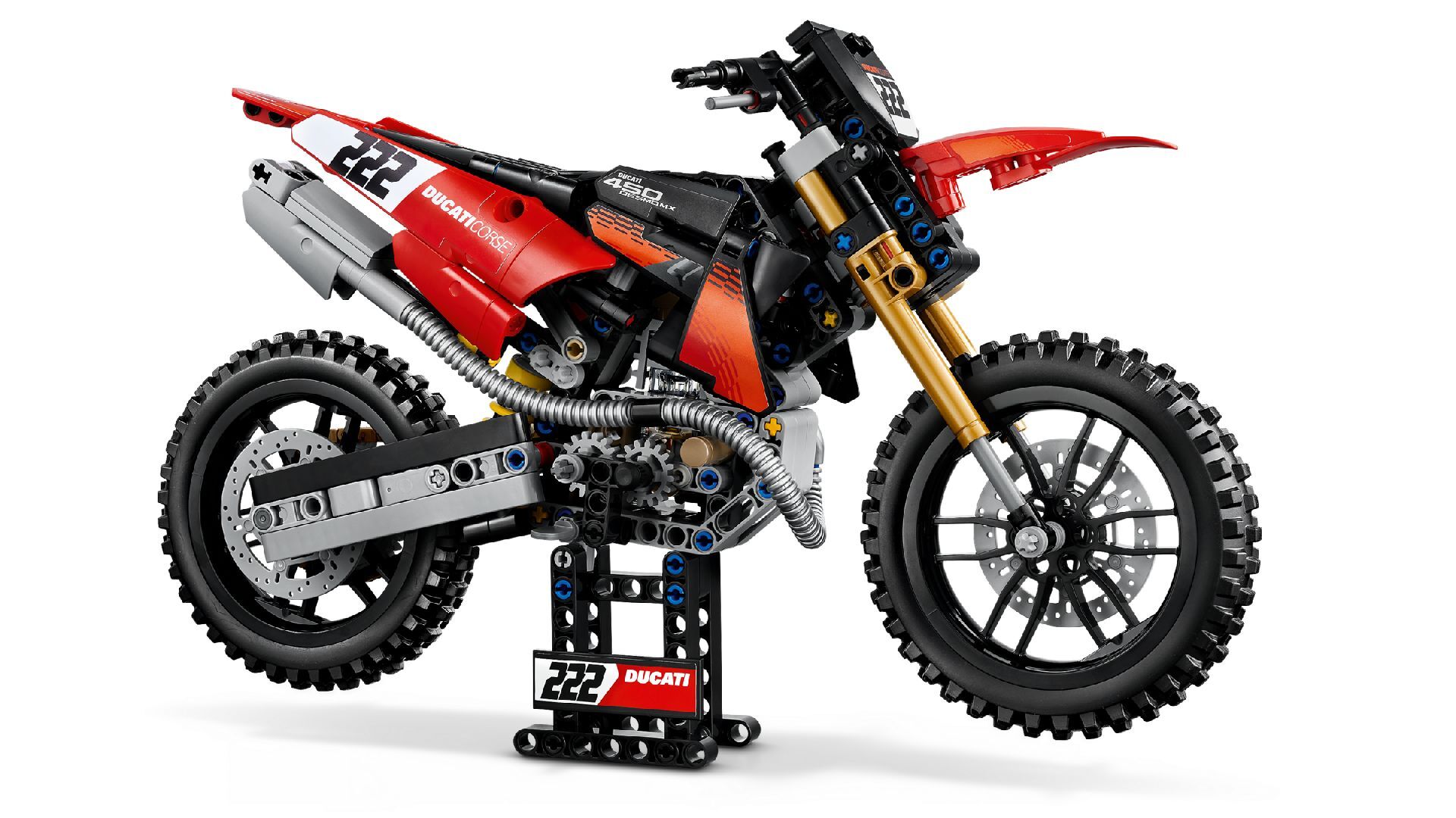 LEGO® Ducati Desmo450 MX Factory Motorcycle