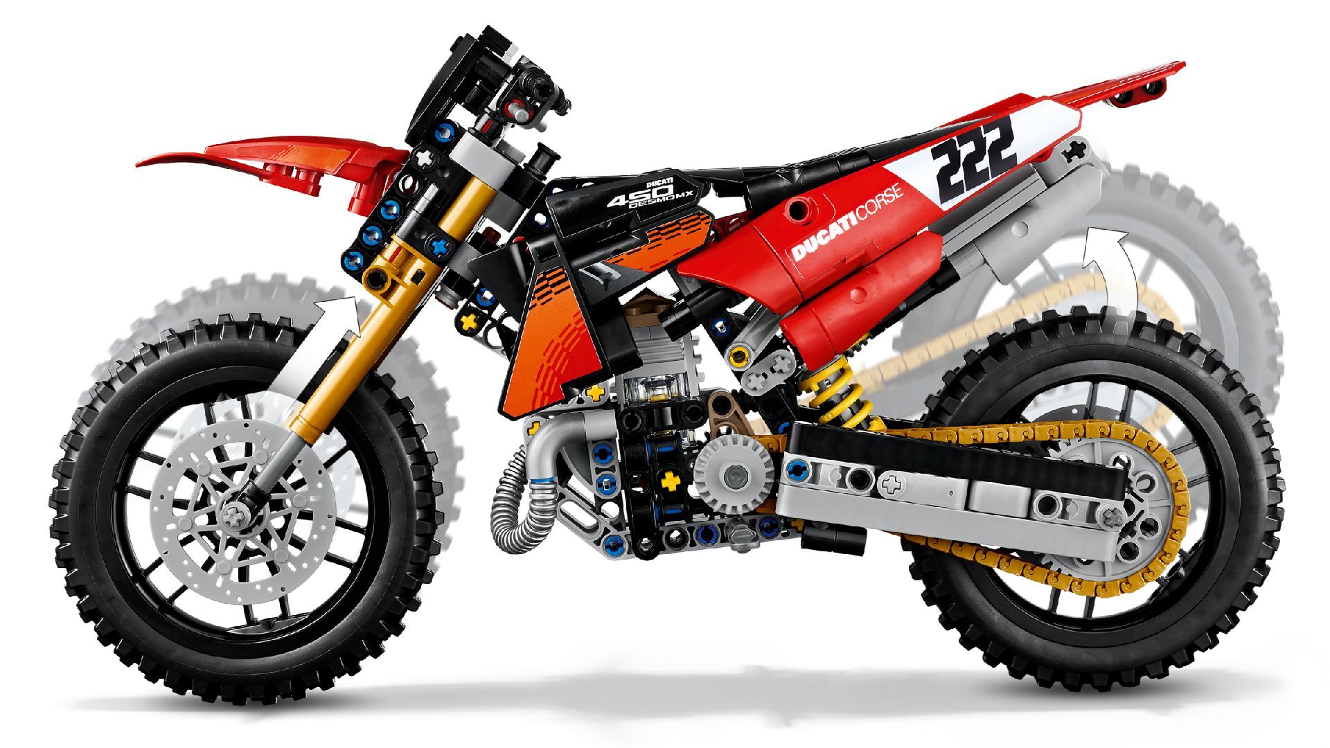 LEGO® Ducati Desmo450 MX Factory Motorcycle