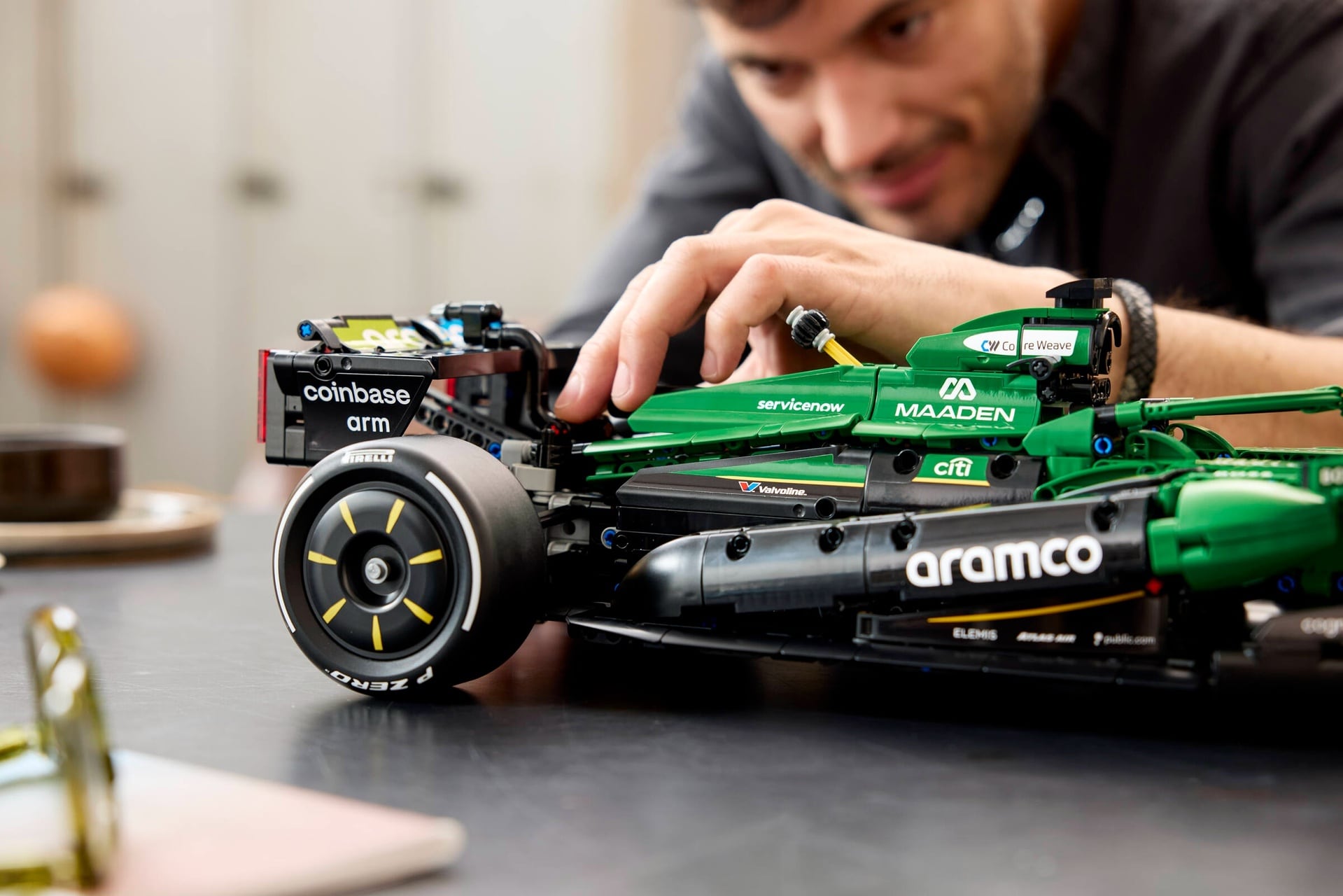 LEGO® Aston Martin Aramco AMR25 F1® Car