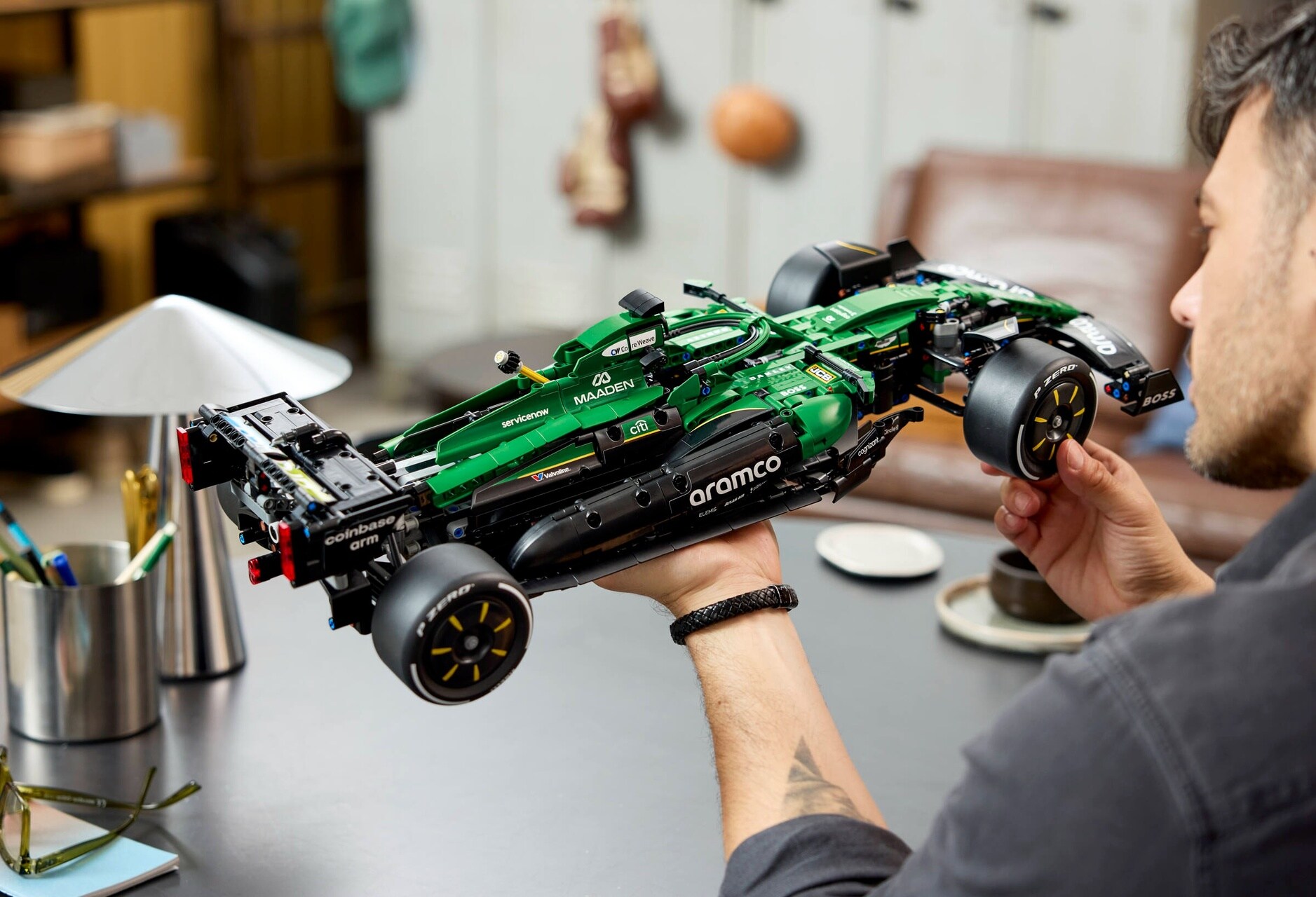 LEGO® Aston Martin Aramco AMR25 F1® Car
