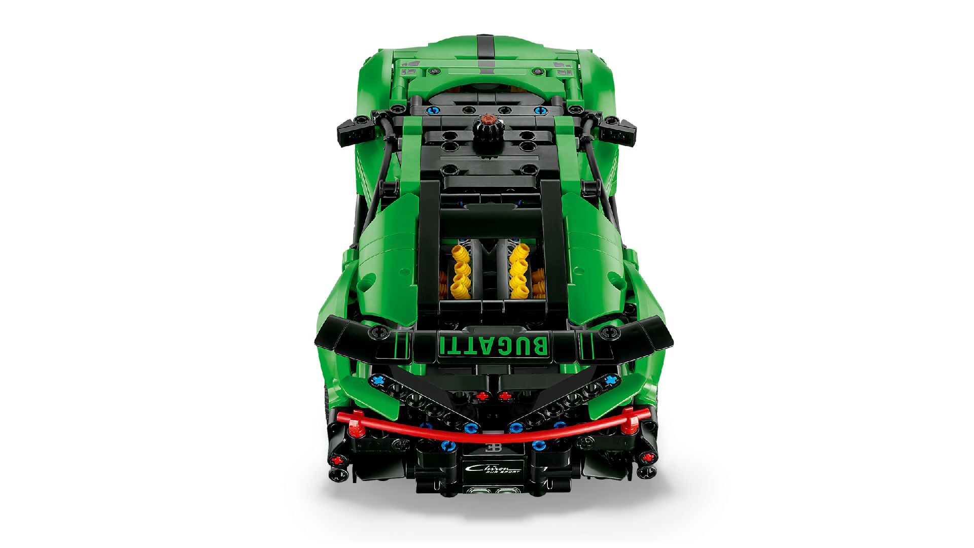 LEGO® Green Bugatti Chiron Pur Sport Hypercar