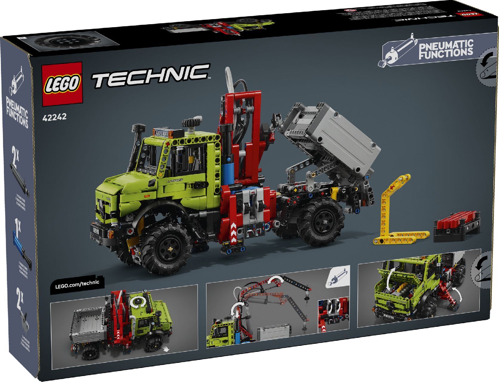LEGO® Mercedes-Benz Unimog U 5023 with Crane