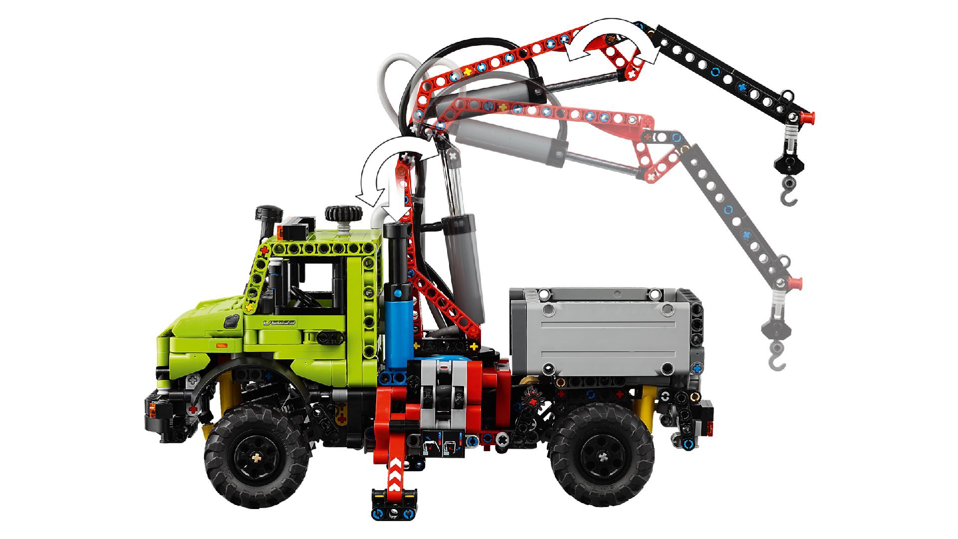 LEGO® Mercedes-Benz Unimog U 5023 with Crane