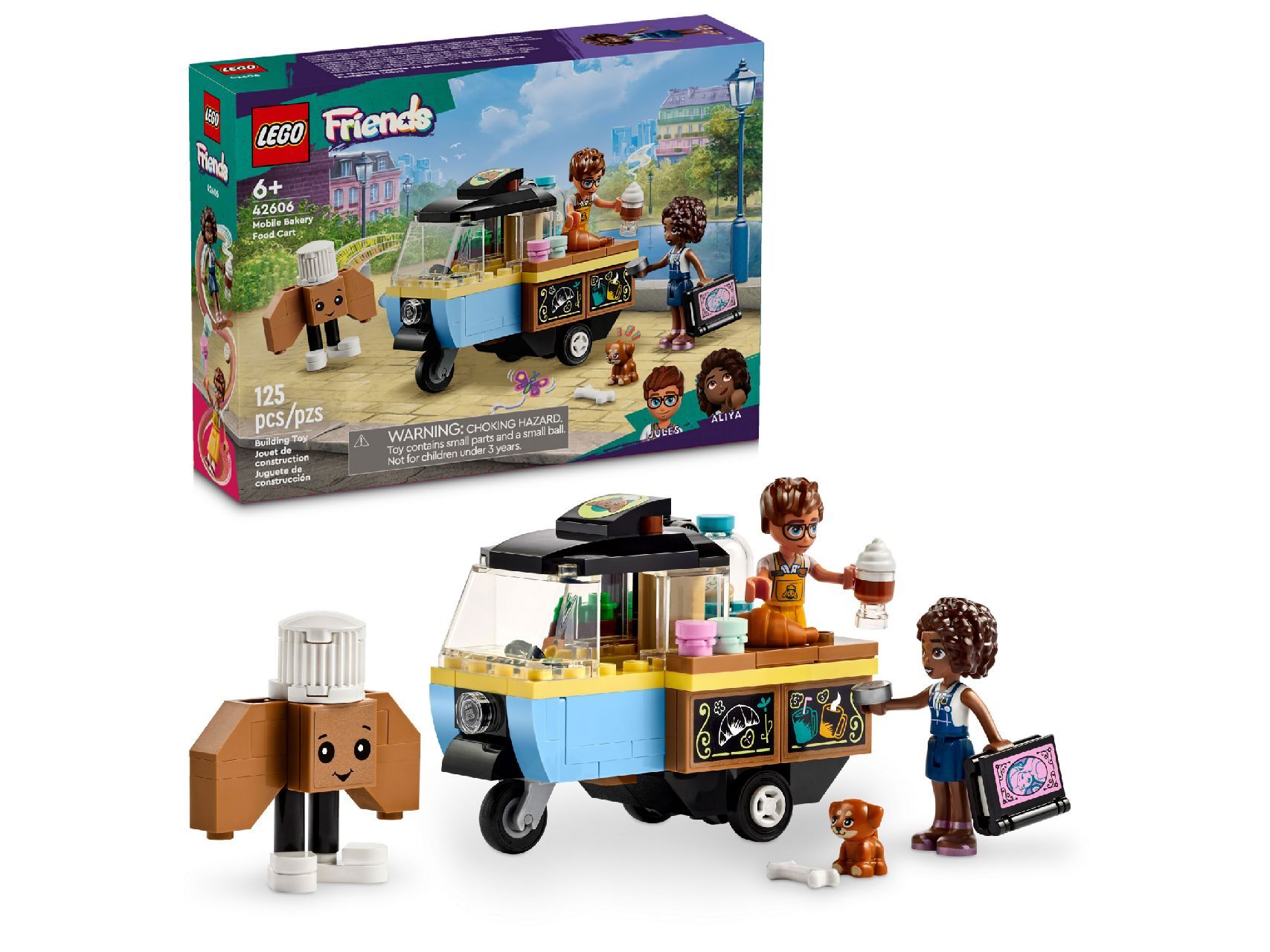 LEGO® Mobile Bakery Food Cart