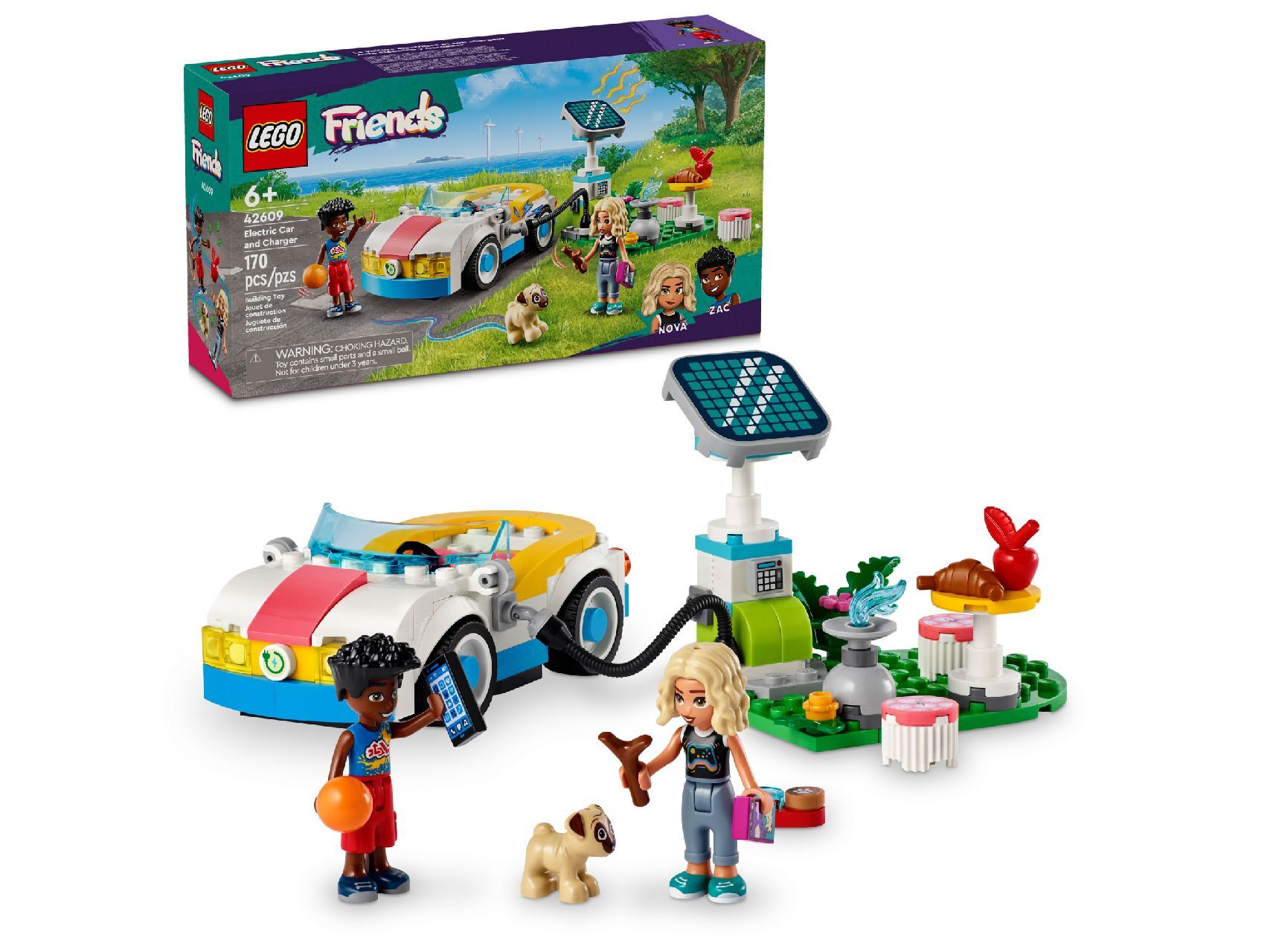 LEGO® Electric Car and Charger