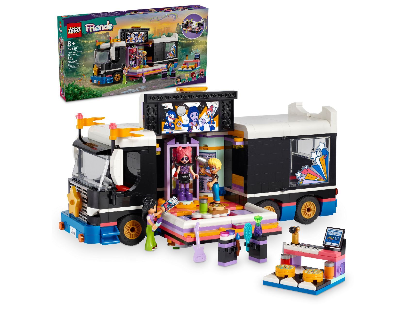 LEGO® Pop Star Music Tour Bus