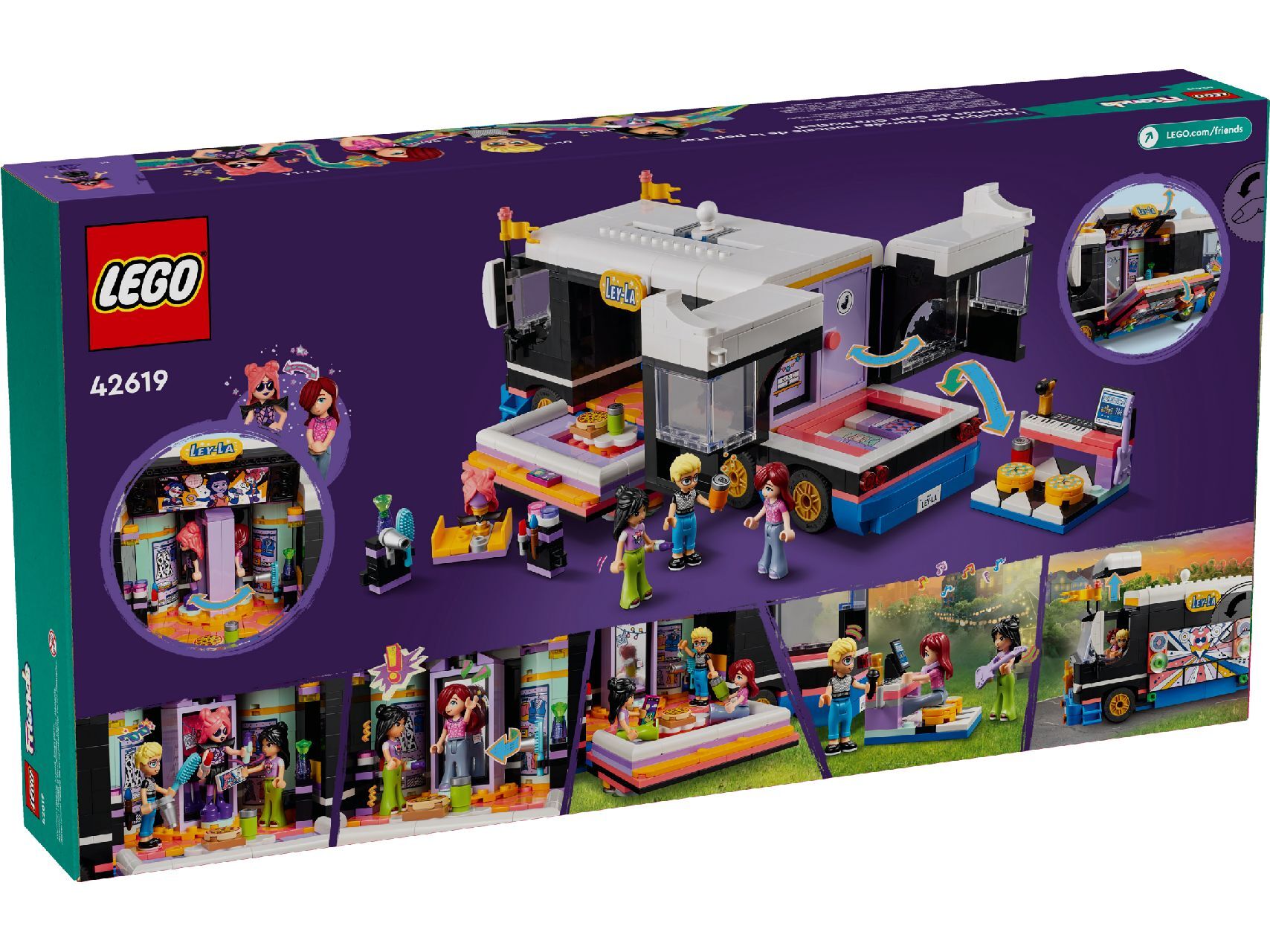 LEGO® Pop Star Music Tour Bus