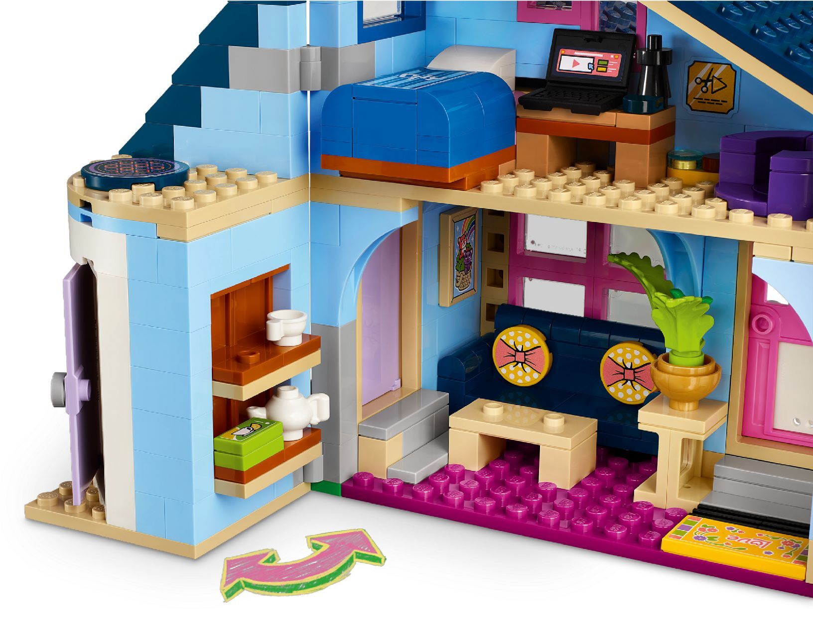 LEGO® Olly and Paisley's Family Houses